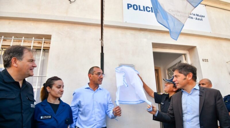 Saladillo Kicillof - Inauguró en la Nueva Comisaría de la Mujer y la Familia