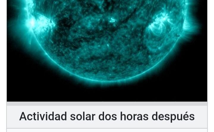 Tormenta geomagnetica - Una Región Solar Activa Desata una Llamarada de Clase X- 