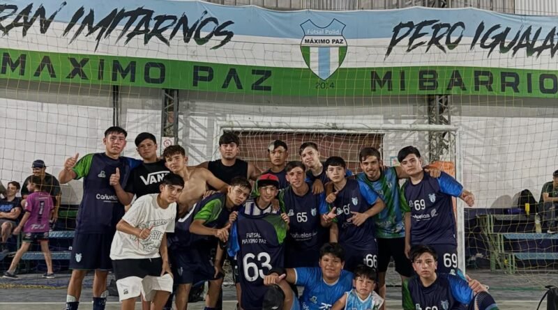 Futsal Máximo Paz Escribe un Año Histórico en el Polideportivo Municipal- 