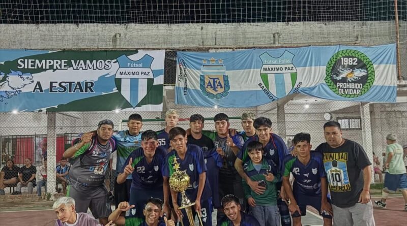 Futsal Máximo Paz Escribe un Año Histórico en el Polideportivo Municipal- 