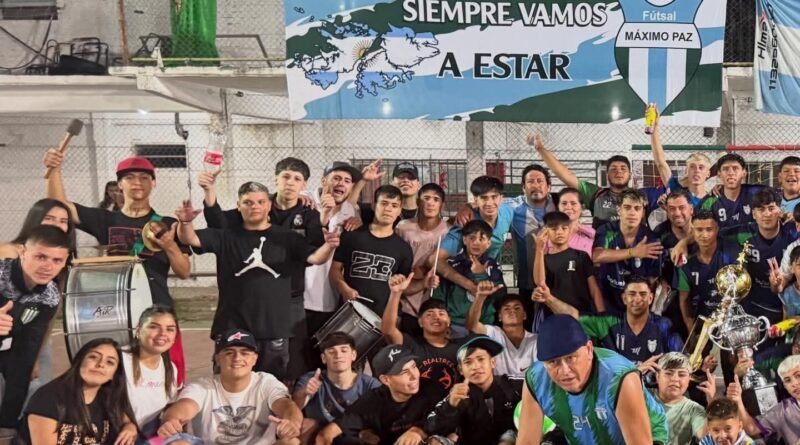 Futsal Máximo Paz Escribe un Año Histórico en el Polideportivo Municipal- 