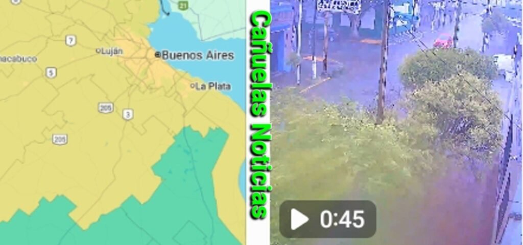 Alerta en  Cañuelas y Zona El SMN Advierte por Tormentas Severas con Riesgo de Granizo