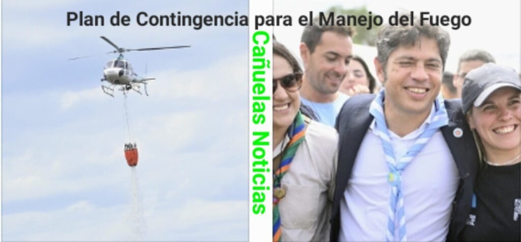 Axel Kicillof en Necochea: Jornada de Prevención de Incendios Forestales con Scouts