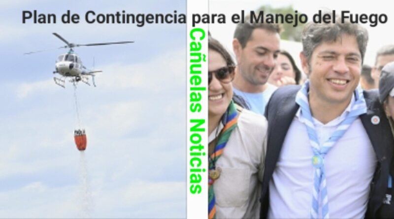 Axel Kicillof en Necochea: Jornada de Prevención de Incendios Forestales con Scouts
