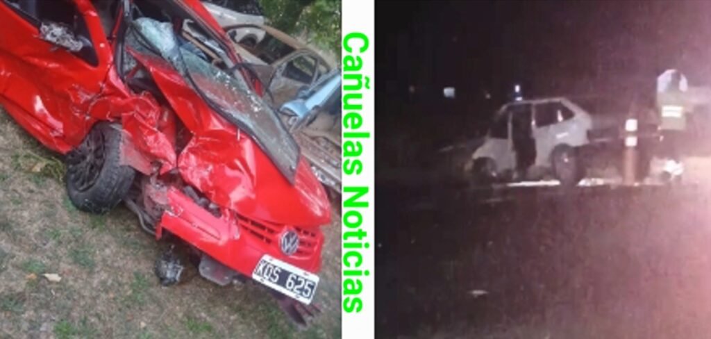 Cañuelas - Grave accidente en Ruta 205: Persecución policial termina en choque mortal con conductor ebrio.
