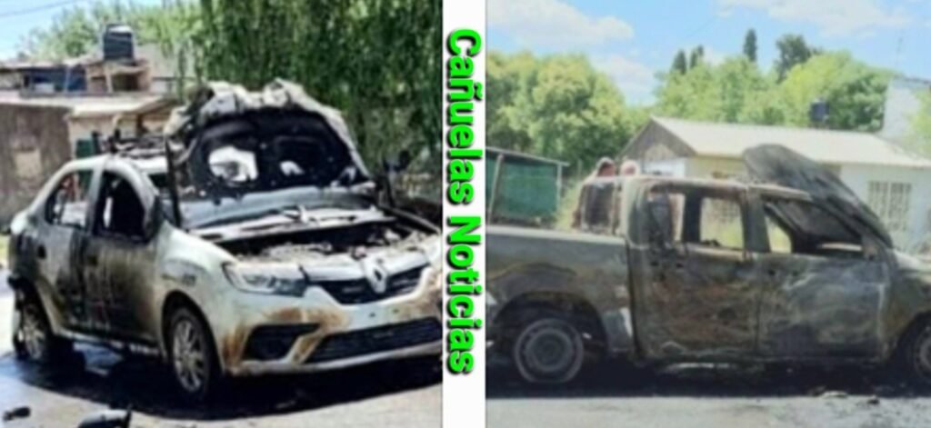 Maximo Paz Cañuelas Disturbios y Tiroteo Fatal en  Móviles Policiales Incendiados y Asalto a Comisaría.