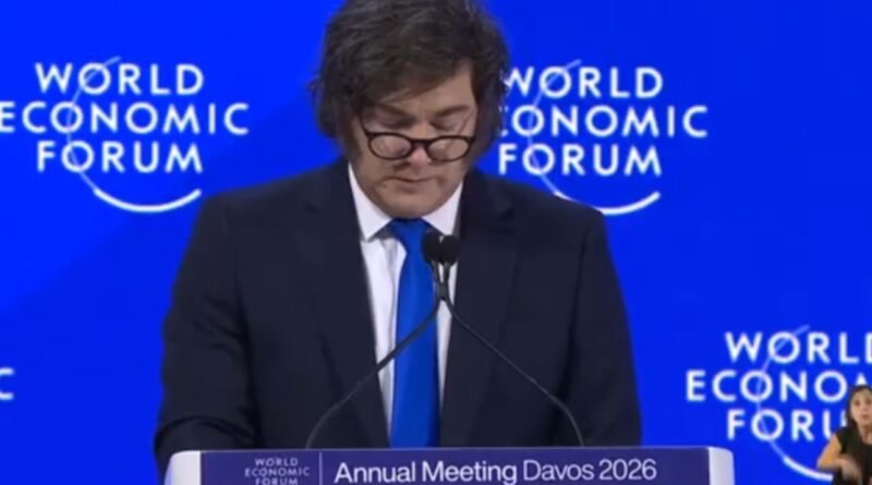 Milei en Davos: Las Grandes Inconsistencias de un Discurso Libertario.