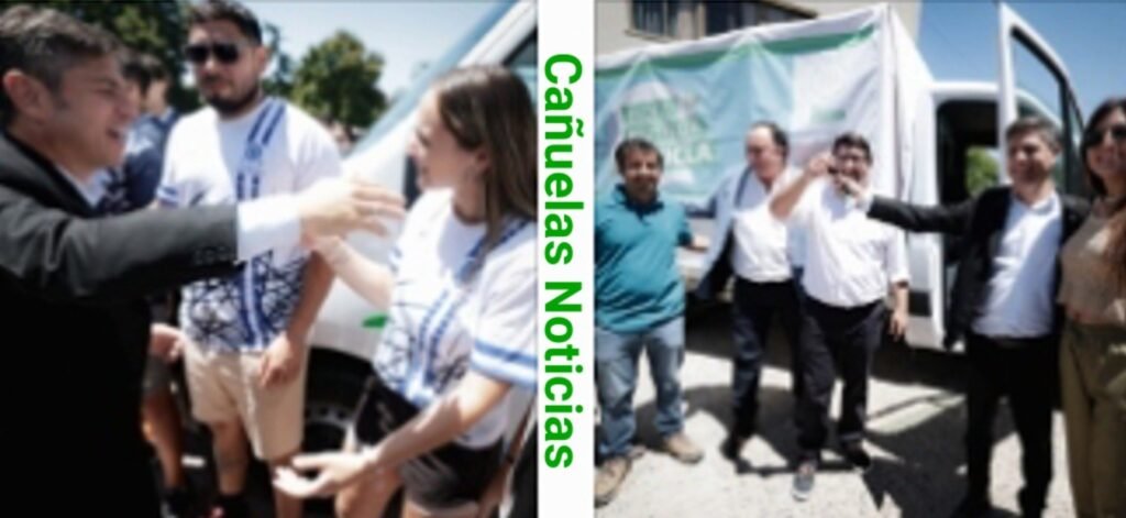 Las Heras Kicillof -  Entregó vehículos y equipamiento  y criticó al Gobierno nacional.