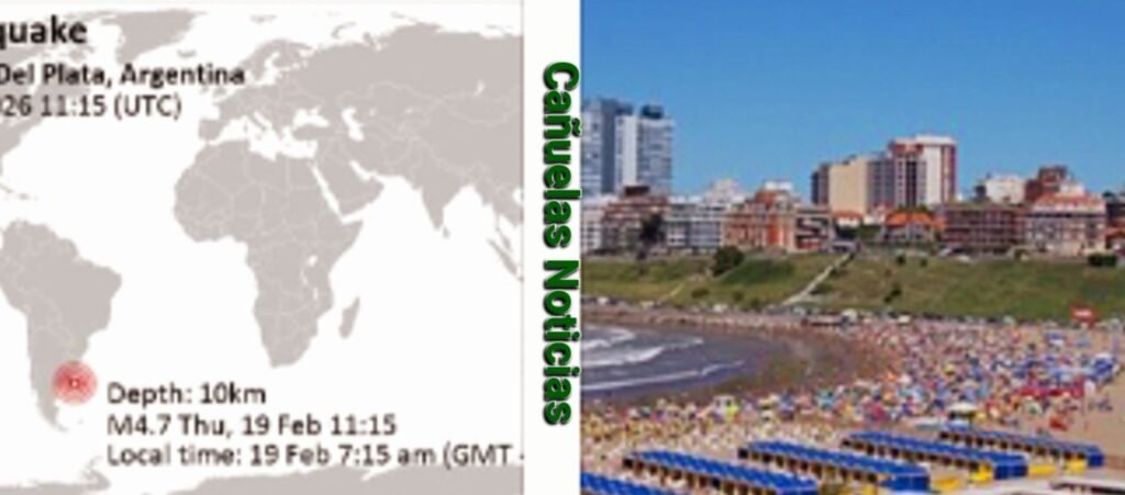 Mar del Plata - Un sismo de magnitud 4.7  sorprendió a toda la costa atlántica.