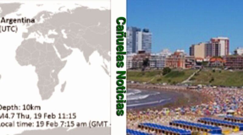 Mar del Plata - Un sismo de magnitud 4.7  sorprendió a toda la costa atlántica.