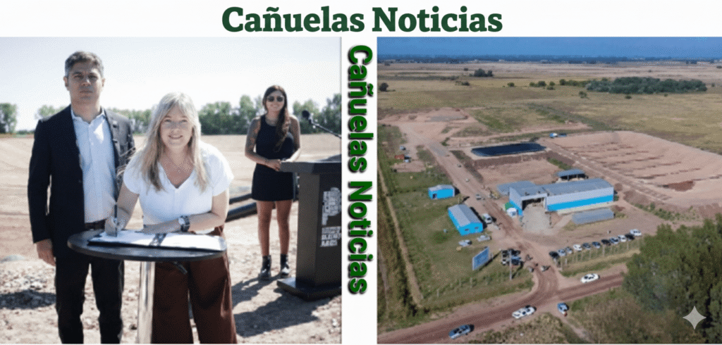 Navarro Kicillof -  Cerró un basural a cielo abierto y destacó el rol del Estado en políticas.