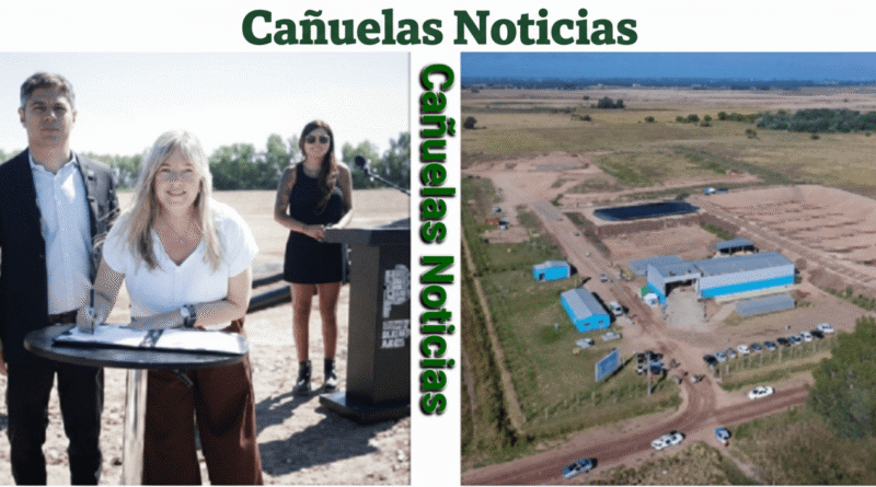 Navarro Kicillof -  Cerró un basural a cielo abierto y destacó el rol del Estado en políticas.