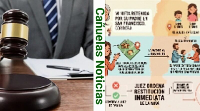 Cañuelas -  Búsqueda desesperada de una abuela de una menor en San Francisco Córdoba