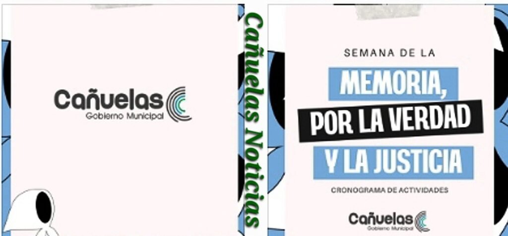 Cañuelas - Semana de la Memoria con cine, vigilia y muestra