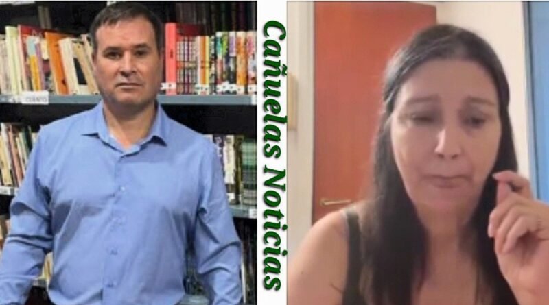 David Norberto periodista  desapareció -  Sandra Carrasco  denuncia amenazas desde su propio celular.