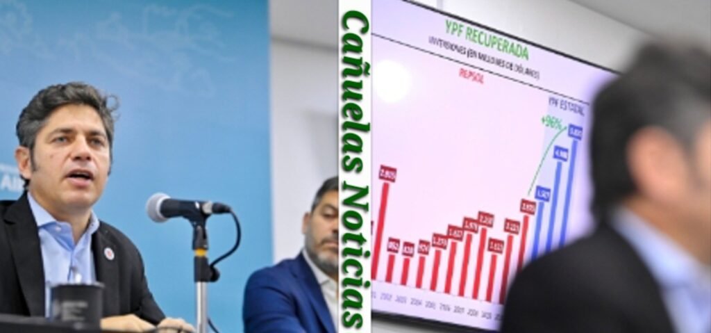 Kicillof advierte sobre los riesgos de ceder ante los fondos buitre y defiende el rol estratégico de YPF