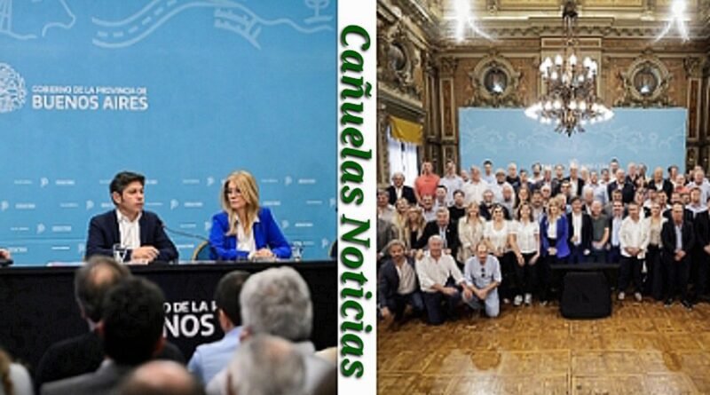 Kicillof anunció fondos para municipios y ratificó la pelea con Nación