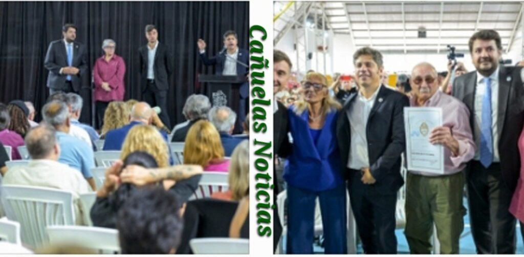 Kicillof entregó 430 escrituras en Morón y criticó el ajuste del Gobierno nacional