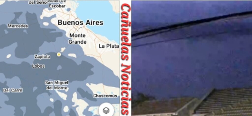 Cañuelas y AMBA Alerta por  tormentas fuertes con granizo y ráfagas afectarán a Buenos Aires y CABA