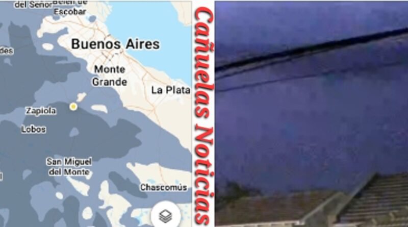 Cañuelas y AMBA Alerta por  tormentas fuertes con granizo y ráfagas afectarán a Buenos Aires y CABA