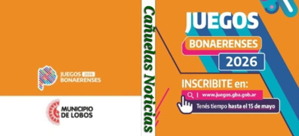 Lobos! Abierta la inscripción a los Juegos Bonaerenses 2026 en el área Deportiva, Cultura y Discapacidad