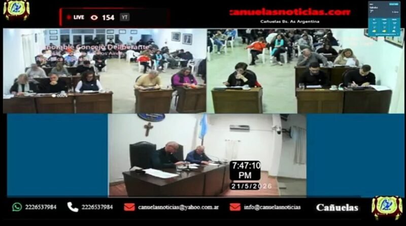 Cañuelas H.C.D Se aprobó la rendición de cuentas y se desmontó el circo de la oposición en las redes.