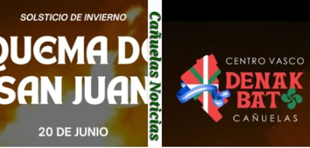 Cañuelas - Fogata de San Juan,  Danzas y Tradición Vasca en el Centro Denak Bat