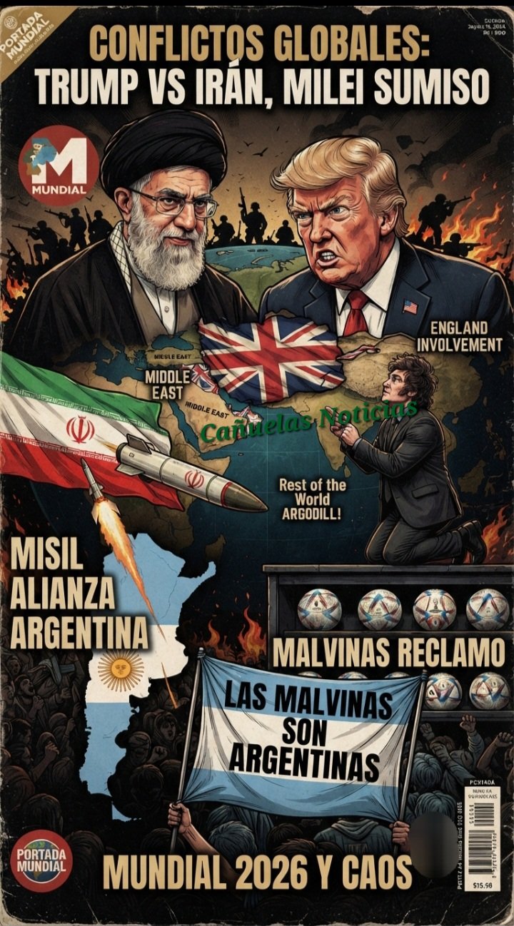 Malvinas, fútbol y geopolítica: la maniobra de Trump que dejó a la Argentina en la mira de Irán - Cañuelas Noticias