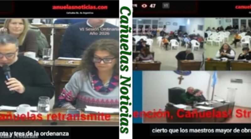 Cañuelas - Fracasa el show mediático de La Libertad Avanza mientras el Concejo sesiona con normalidad y gestión