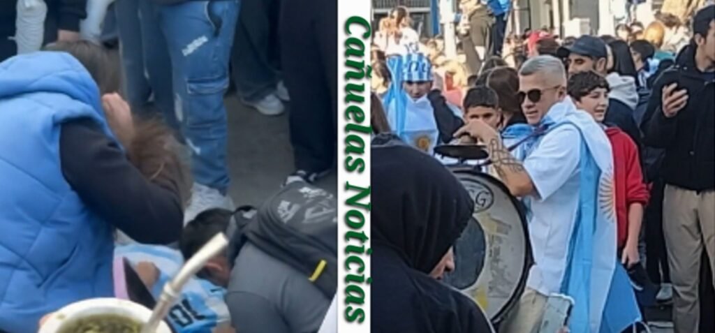 Cañuelas Un piedrazo lanzado mató a un vecino en la Plaza San Martín en los festejos de Argentina.