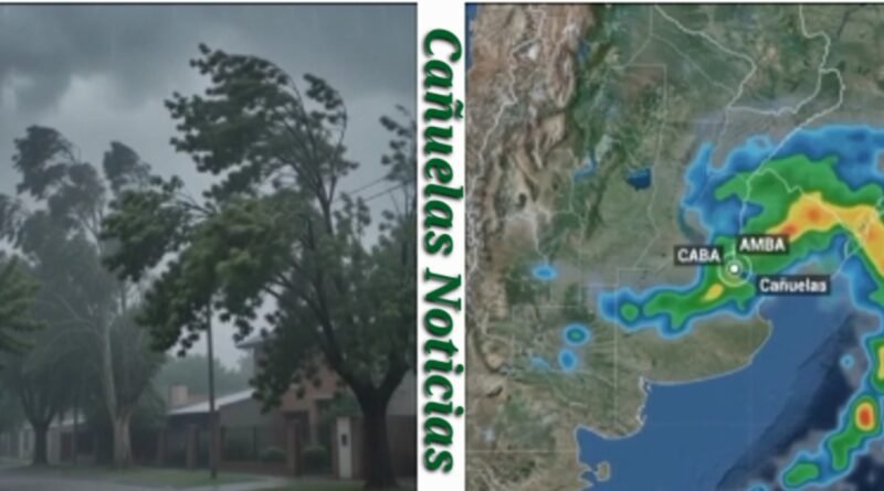Frente frío y viento Pampero: el pronóstico para Cañuelas, CABA, La Plata y el centro bonaerense