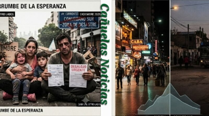 Argentina La Fractura de la  Economía: Cuando los Números Crecen y la Gente Cae
