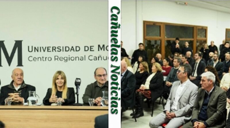 Cañuelas La Universidad de Morón inauguró su Centro Regional en nuestra Ciudad.