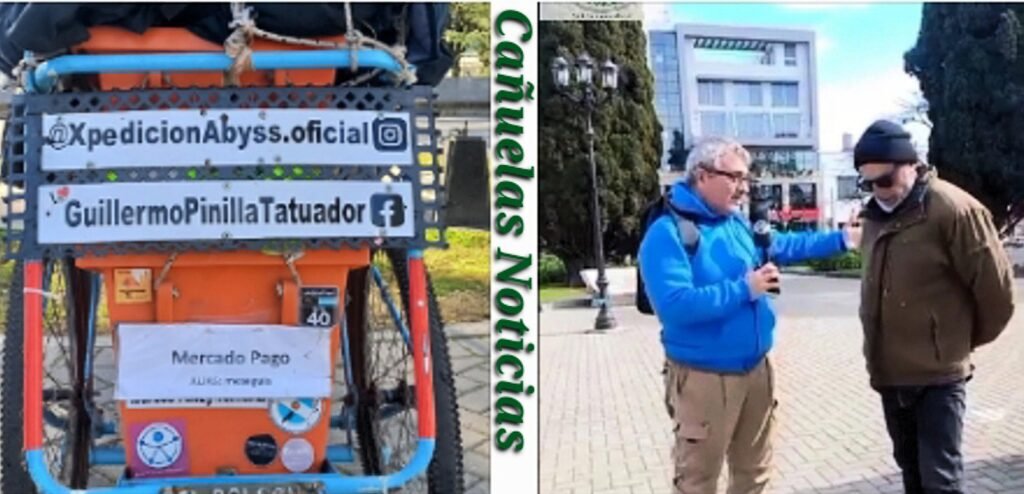 La Marcha del Corazón por la  Discapacidad: Guillermo Pinilla, el hombre que desafió al frío y al olvido por 1.800 kilómetros