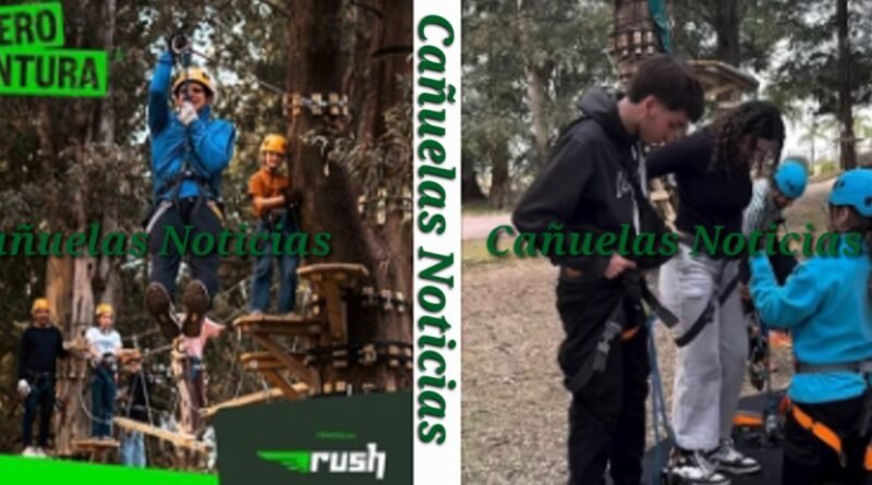 Cañuelas - Se inaugura un nuevo parque aéreo en Puesto Viejo con el nombre "AeroAventura "