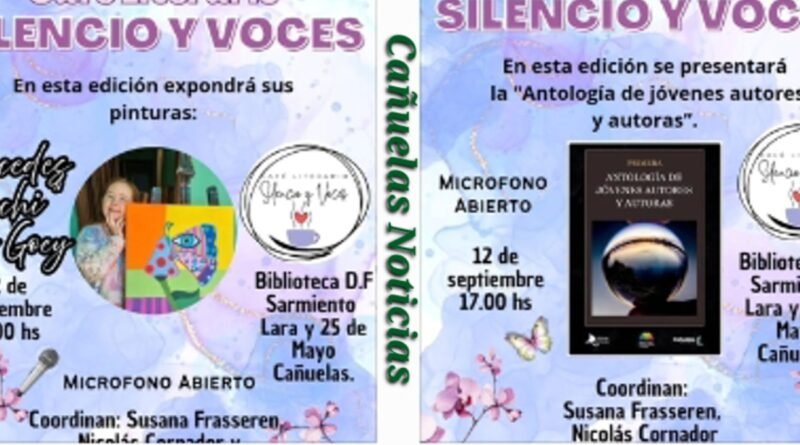 Cañuelas Vuelve el Café Literario con la presentación de una antología de jóvenes autores