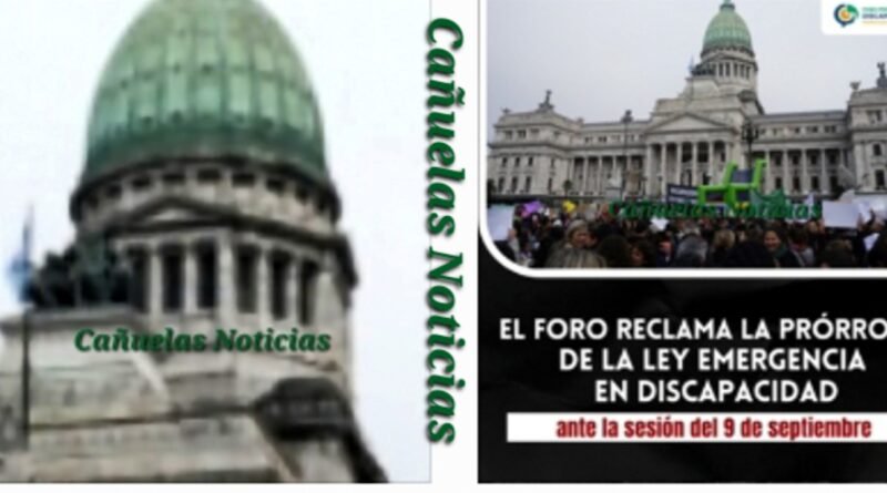 Discapacidad - Organizaciones exigen prórroga de la Emergencia en Discapacidad hasta 2027