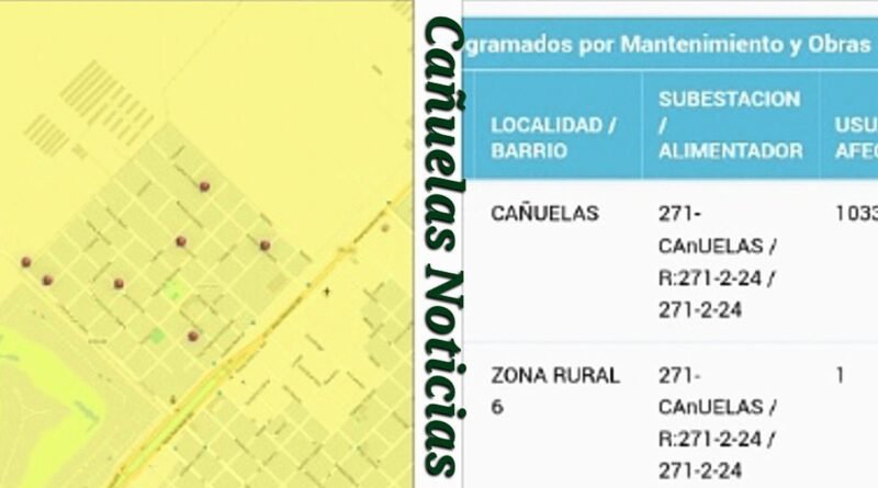 Edesur Cañuelas - Mantuvo 14 horas sin luz al Barrio Libertad y dejó a 1.033 usuarios a oscuras