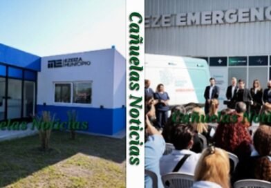 Ezeiza Kicillof - Inauguró una subcomisaría y  entrego ambulancias de alta complejidad