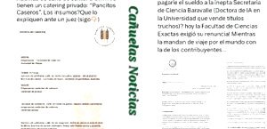 Quinta de Olivos: Catering privado, títulos falsos y una carta explosiva al Presidente Quinta de Olivos: Catering privado, títulos falsos y una carta explosiva al Presidente