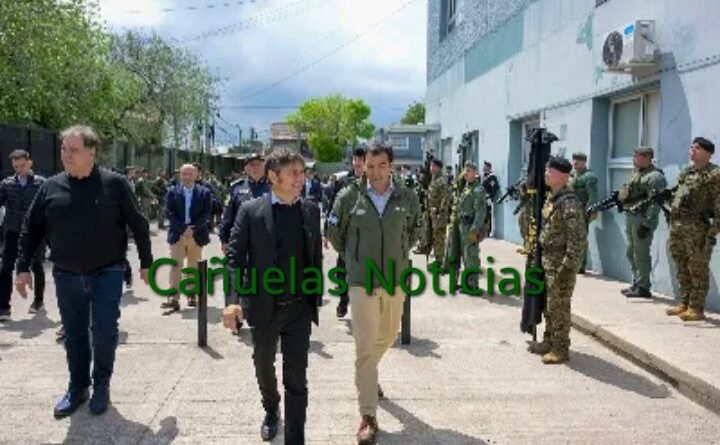 San Isidro Kicillof -  Inauguró una nueva base de la UTOI  y reforzó el patrullaje en barrios vulnerables- 