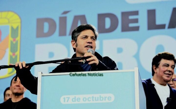 Lealtad peronista Kicillof -  Convocó a construir una alternativa en el acto en la Matanza.- 