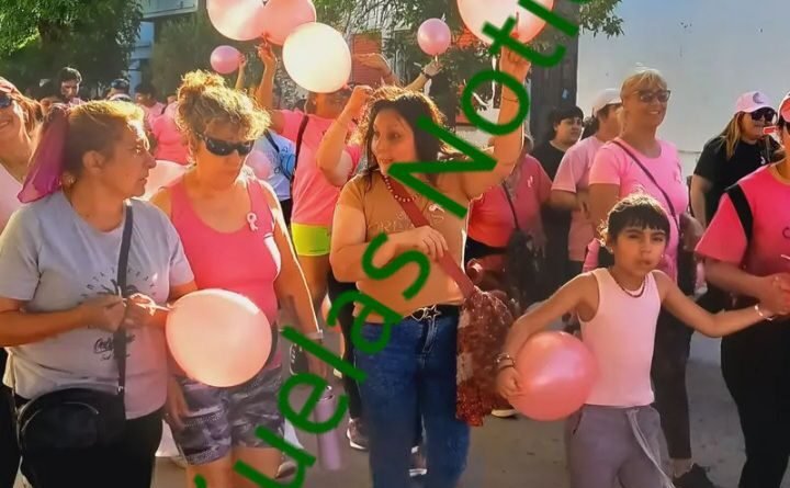 XIV Caminata "Tómatelo a Pecho" Hoy 24/10/2026  Cañuelas se une por la prevención del cáncer de mama- 
