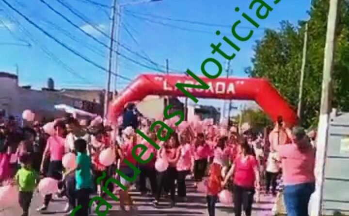 XIV Caminata "Tómatelo a Pecho" Hoy 24/10/2026  Cañuelas se une por la prevención del cáncer de mama- 